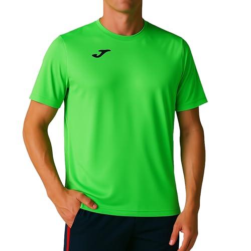 Joma T-Shirt Sportiva da Uomo, 6XS - 3XL - Leggera e Traspirante, Ottimale per la Corsa e fitness - Combi