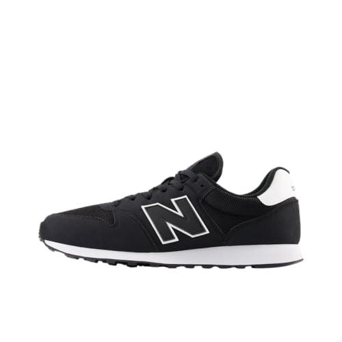 NEW BALANCE 500, Sneaker Uomo, Nero, 37 EU