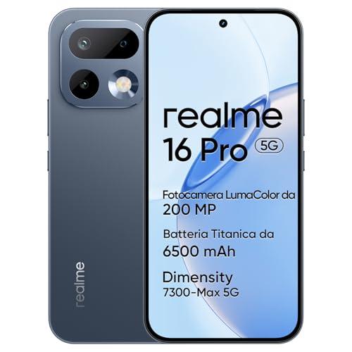 realme 16 Pro 5G Smartphone, 8GB+512GB, Display AMOLED 144Hz 6,78