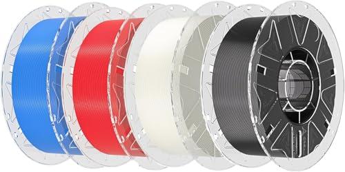 Creality Hyper PLA - Filamento RFID 1,75 mm, 4 kg, stampa 3D ad alta velocità (30-600 mm/s), compatibile con K2 Plus Combo CFS, nero, bianco, rosso, blu