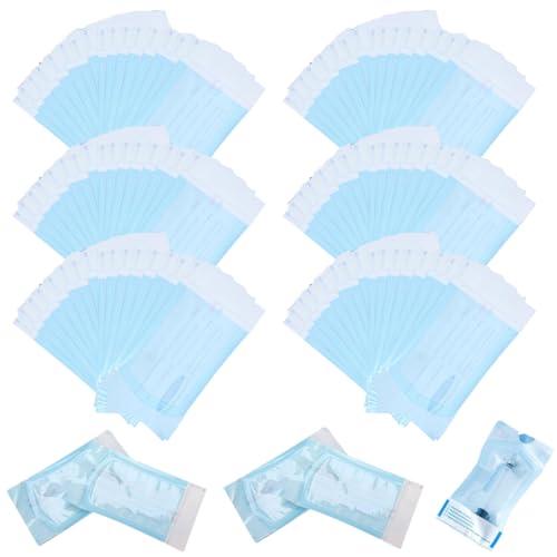 WUSJCOF 100 Pezzi Buste Sterilizzazione Autoadesive e Autosigillanti per Strumenti Dentali, Tatuaggi o Manicure (57 x 130 mm)
