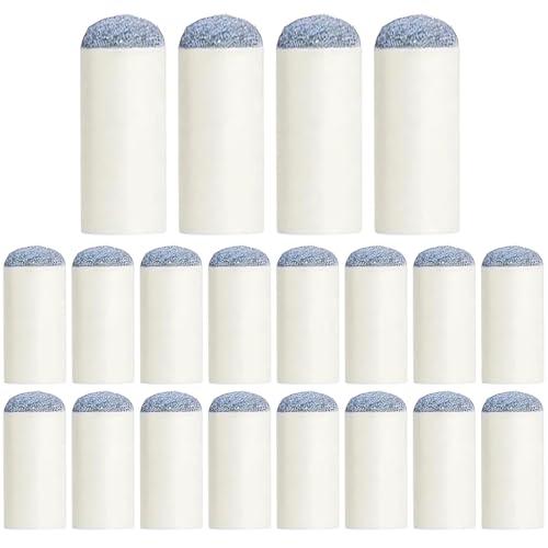 20 Pezzi Punte per stecca da biliardo,Punte Per Stecca Da Biliardo, Punte Di Ricambio Per Tacchetta Da Biliardo, Sostituzione Per Stecca Da Biliardo Da 13 Mm, Nessuna Colla Richiesta