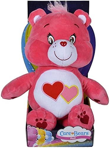 Care Bears Love-a-Lot Bear - Orsetto in peluche super morbido, 30.5 cm, Rosa