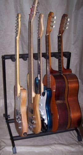 5 GUITAR STAND Supporto X 5 Chitarra, Acustica, Basso