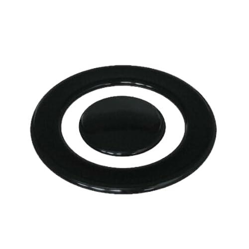 G GRIMALDI Spartifiamma 2 Piattelli Cucina Compatibile con Ariston Indesit Franke Smeg Nardi Piano Cottura, Corona + Centrale