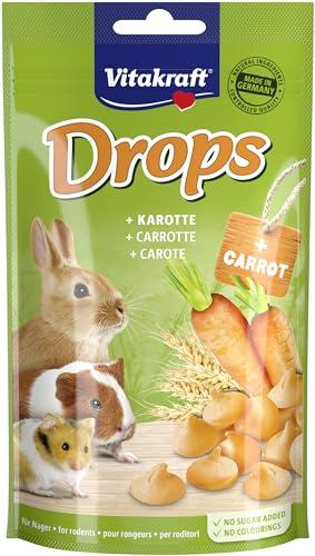 Vitakraft Drops per Roditori Gusto Carota, 75g
