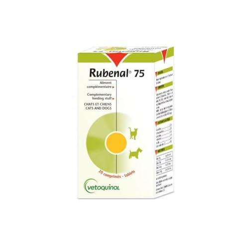 Vetoquinol Rubenal BT 60 CP - Integratore Alimentare per Cani, 75 MG