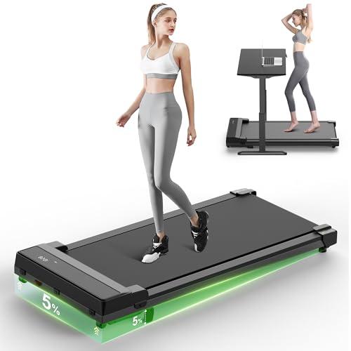 Tapis Roulant Elettrico - Tapis Roulant con Inclinazione salvaspazio Mini Materassino Walking Pad per la Casa con Telecomando Display a LED 6km/h 120kg Treadmill for Home use