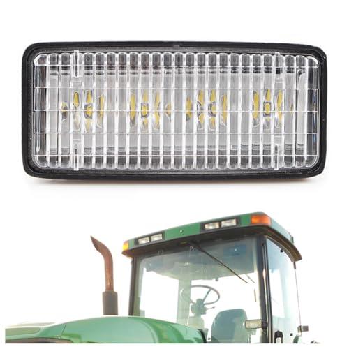 Hooma 20W Fari da Lavoro LED per Trattore John Deere - Fari LED Antinebbia per Trattori - Sostituisce i modelli No. RE306510, R161288, RE37450, RE340681-12V/24V, 5000K