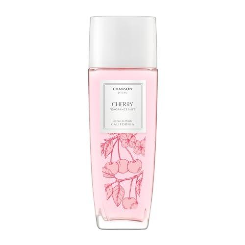 Chanson d'Eau Les Eaux du Monde Cherry Profumo Spray Corpo e Capelli Donna, Profumo fruttato gourmand, 75 ml