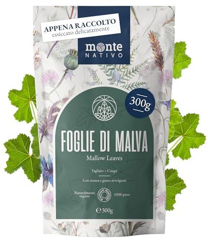 Tè di Malva Monte Nativo (300g) – Foglie di malva delicatamente essiccate, 100% naturali e senza additivi – Tisana aromatica per un’infusione deliziosa