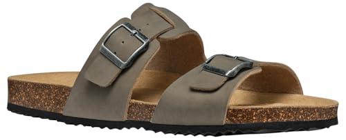 Geox U Sandal Ghita B, Sandali Uomo, Taupe, 43 EU
