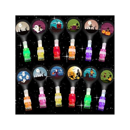 owlfun Gadget per feste per bambini, 12 pezzi, LED, per Halloween, piccoli oggetti per bambini