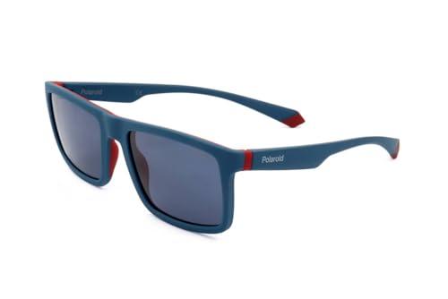 Polaroid PLD 2134/s Sunglasses, CLP/C3 Teal Red, 56 Men's