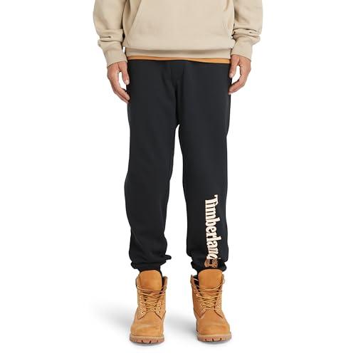 Timberland Linear Logo Sweatpant Pantaloni, Nero, L Uomo
