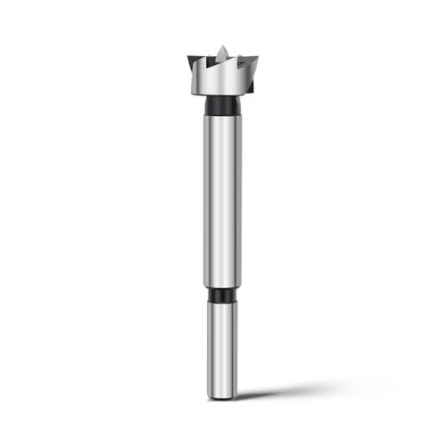 Forstner, punta da 18 mm, per legno, punte Forstner, diametro 18 mm, lunghezza 90 mm con gambo rotondo da 8 mm