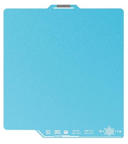 BIQU Panda Build Plate CryoGrip Pro Frostbite 257 x 257 mm per bambù Lab P1P/P1S/X1C/A1 3D Printers Double Sided Special Materials Upgrade Plate Room Temperature Print Removable Surface Platform