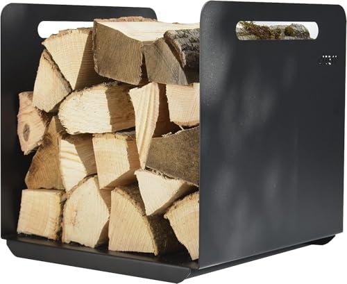 Cesto Portalegna Legnaia Interno Esterno Metallica. 100% acciaio