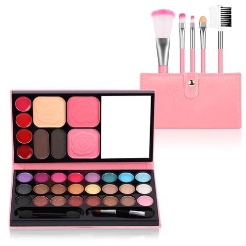 Aomig Set Ombretti per Bambina - 6 PZ Scatola per Halloween, Carnevale e Natale - Età 3-8