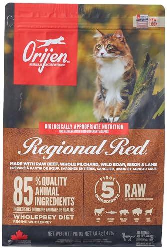 Orijen Regional Red Biologically Appropriate Cat Food 1,8 kg, Bianco, 1.8 kg, 1800 unità