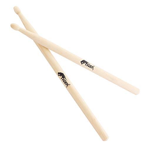 Tiger TDA28-WD - Bacchette per batteria Junior, colore: Naturale