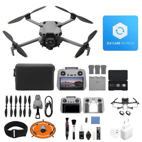 DJI Mini 5 Pro Combo Fly More con DJI RC 2 e DJI Care di 1 anno, drone 4K per principianti, CMOS da 1 pollice, rilevamento degli ostacoli, ActiveTrack 360°, C0 (Multiple Accessory Bundle)