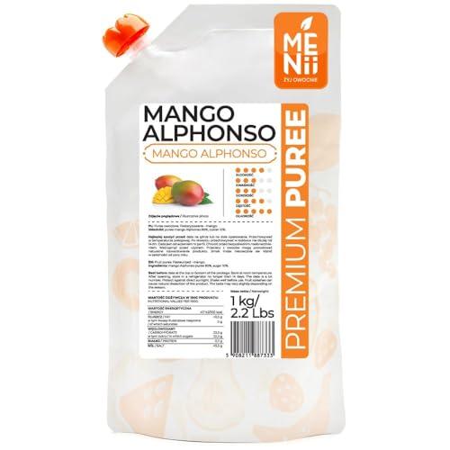 Purea di frutta di alta qualità, mango, dessert, gastronomia, bevande, torte, gelato, mango alphonso, 1 kg