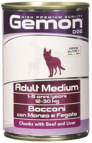 Gemon Cane Bocc. Manzo/Fegato Medio Gr.415