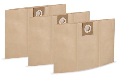 Zeegma Set di 3 sacchetti per aspirapolvere industriali Zonder Pro Multi, 2 strati e resistenti agli strappi, adatti per allergici e riducono le emissioni di polvere